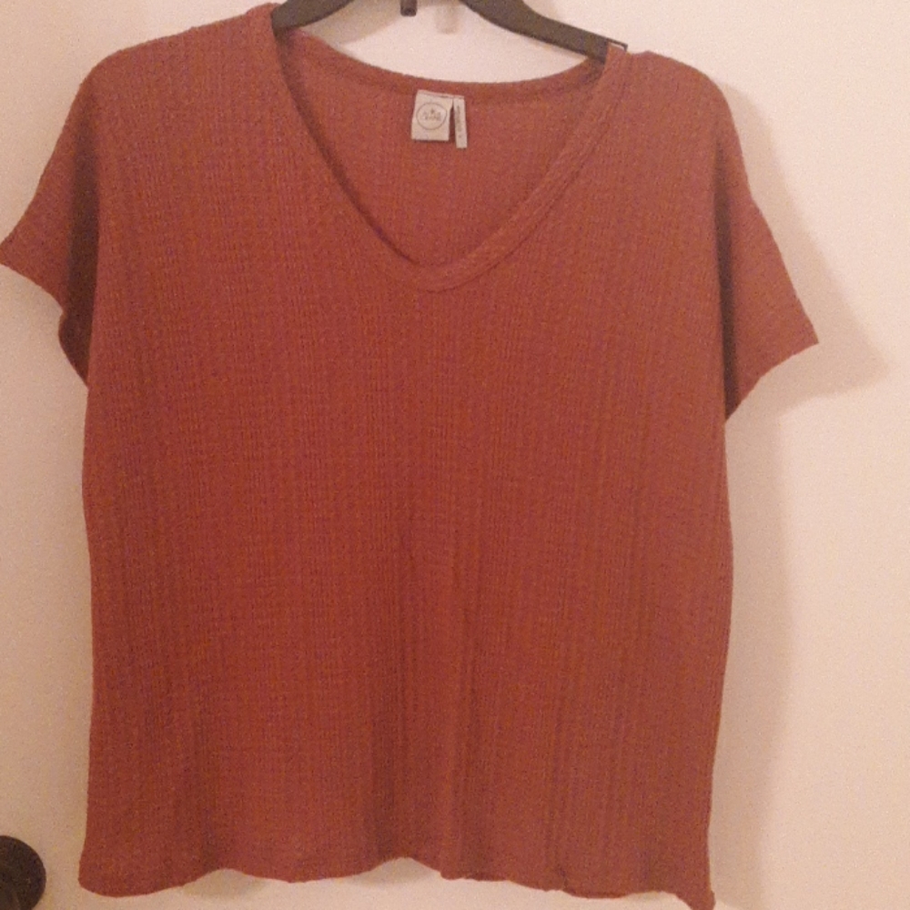 V neck top